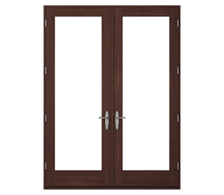 PELLA® RESERVE TRADITIONAL Wood Hinged Patio Door in Clearwater